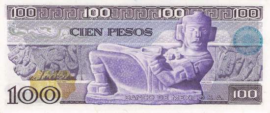Mexiko p.66a FP 100 Pesos 1974